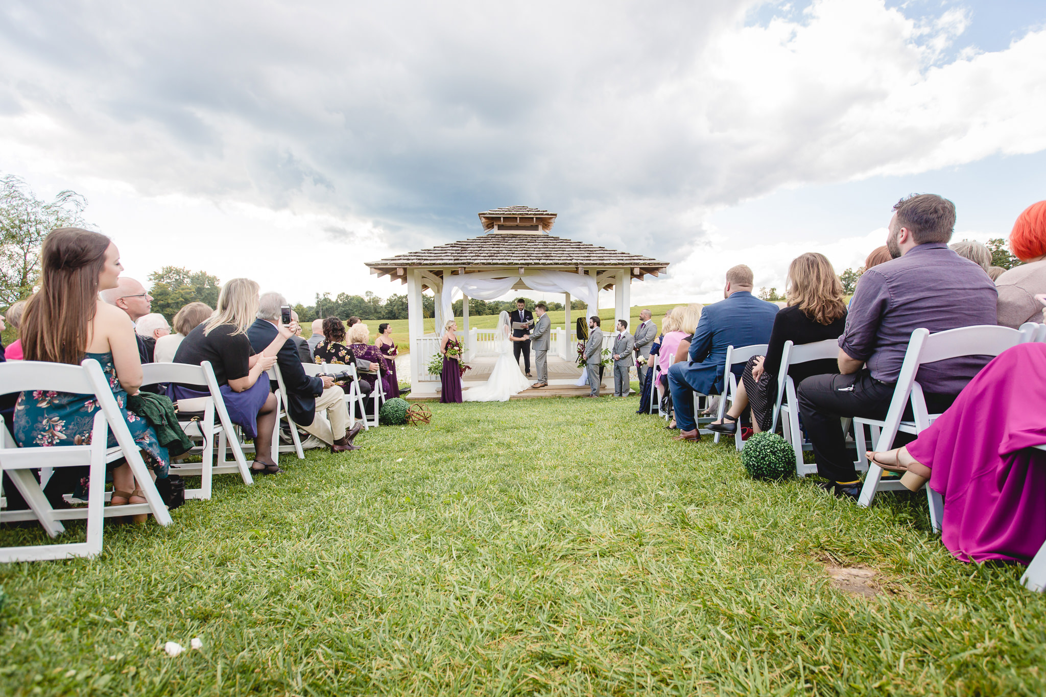 White Barn Wedding Brianna Jeff Kristen Vota Photography