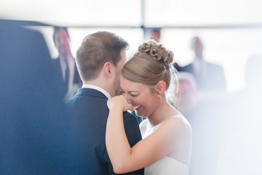 Bride &amp; Groom's First Dance at Duquesne University Power Center Ballroom