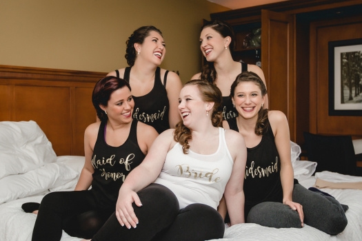 Bride and Bridesmaids in Wexford