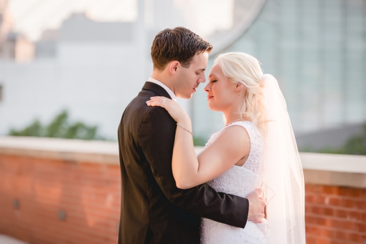 Bride and Groom at the Heinz History Center