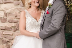 Bride & Groom at The Gathering Place at Darlington Lake