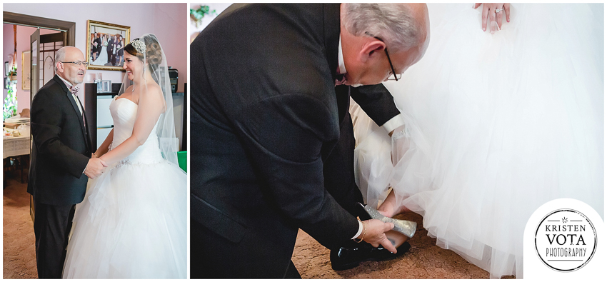 Pittsburgh wedding photography father daughter moments