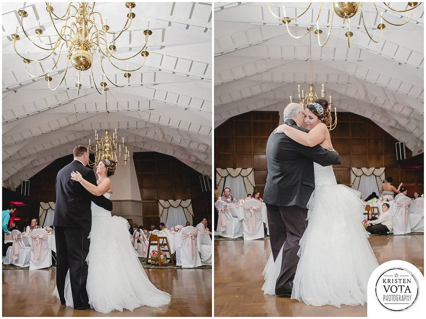 Pittsburgh wedding photography Chartiers Country Club first dance