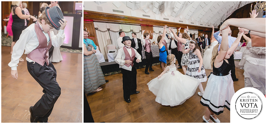Pittsburgh wedding photography Chartiers Country Club reception