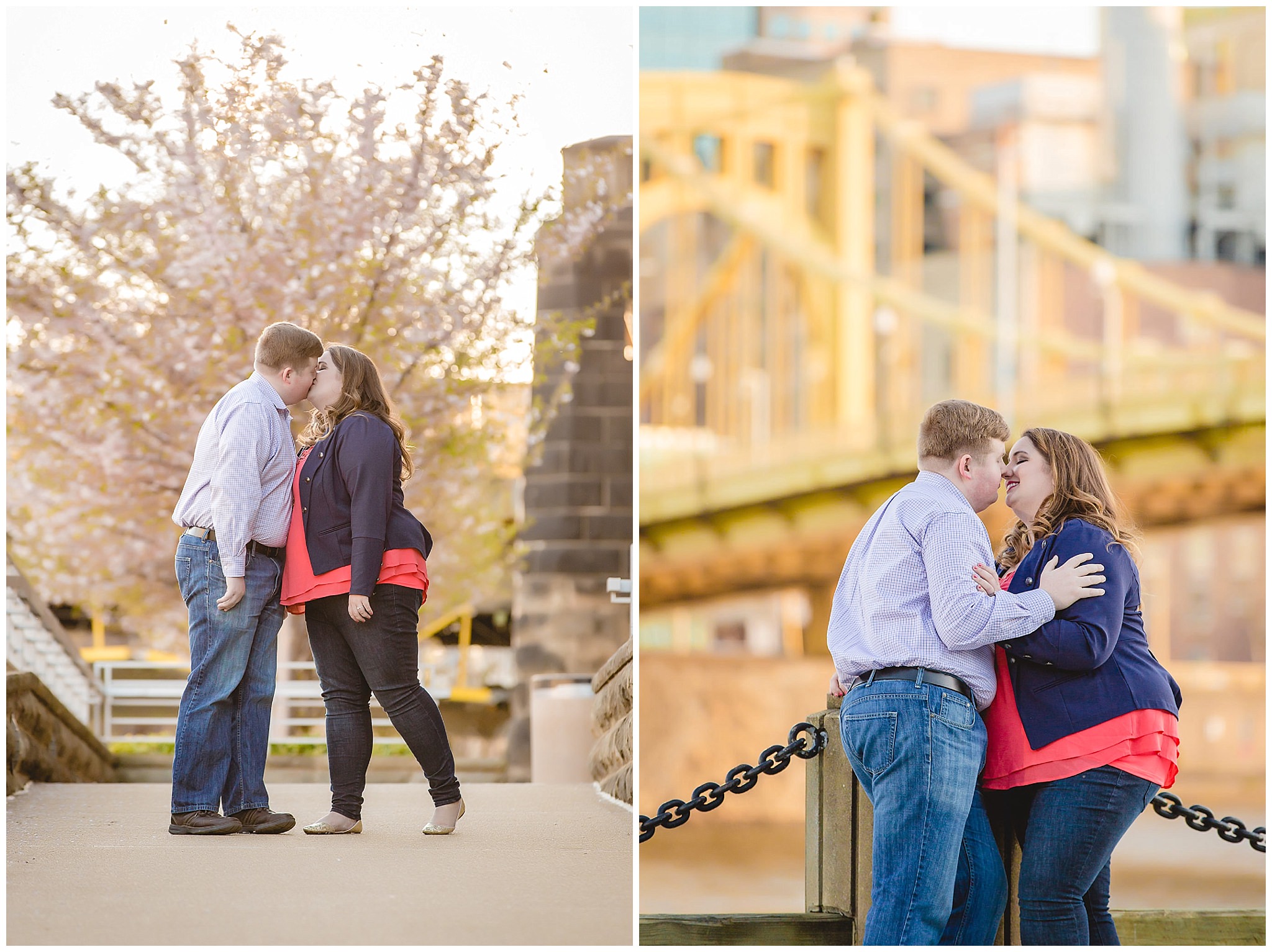 North Shore Pittsburgh engagement session