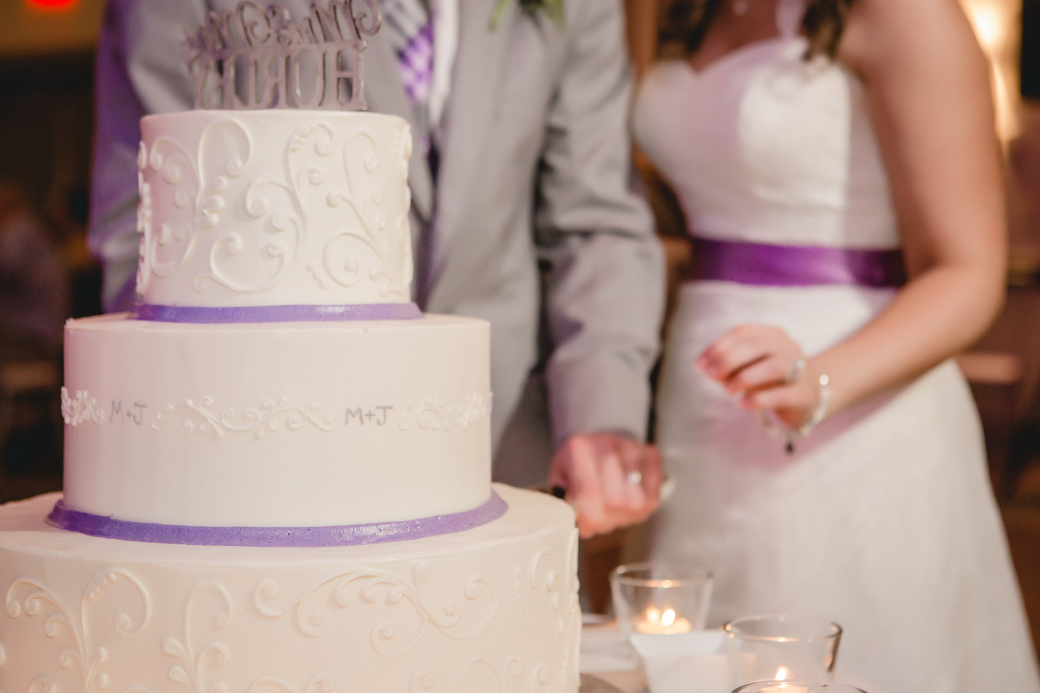 Wedding cake by Bethel bakery