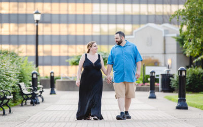 Duquesne University Engagement Session | Lindsay & Mike