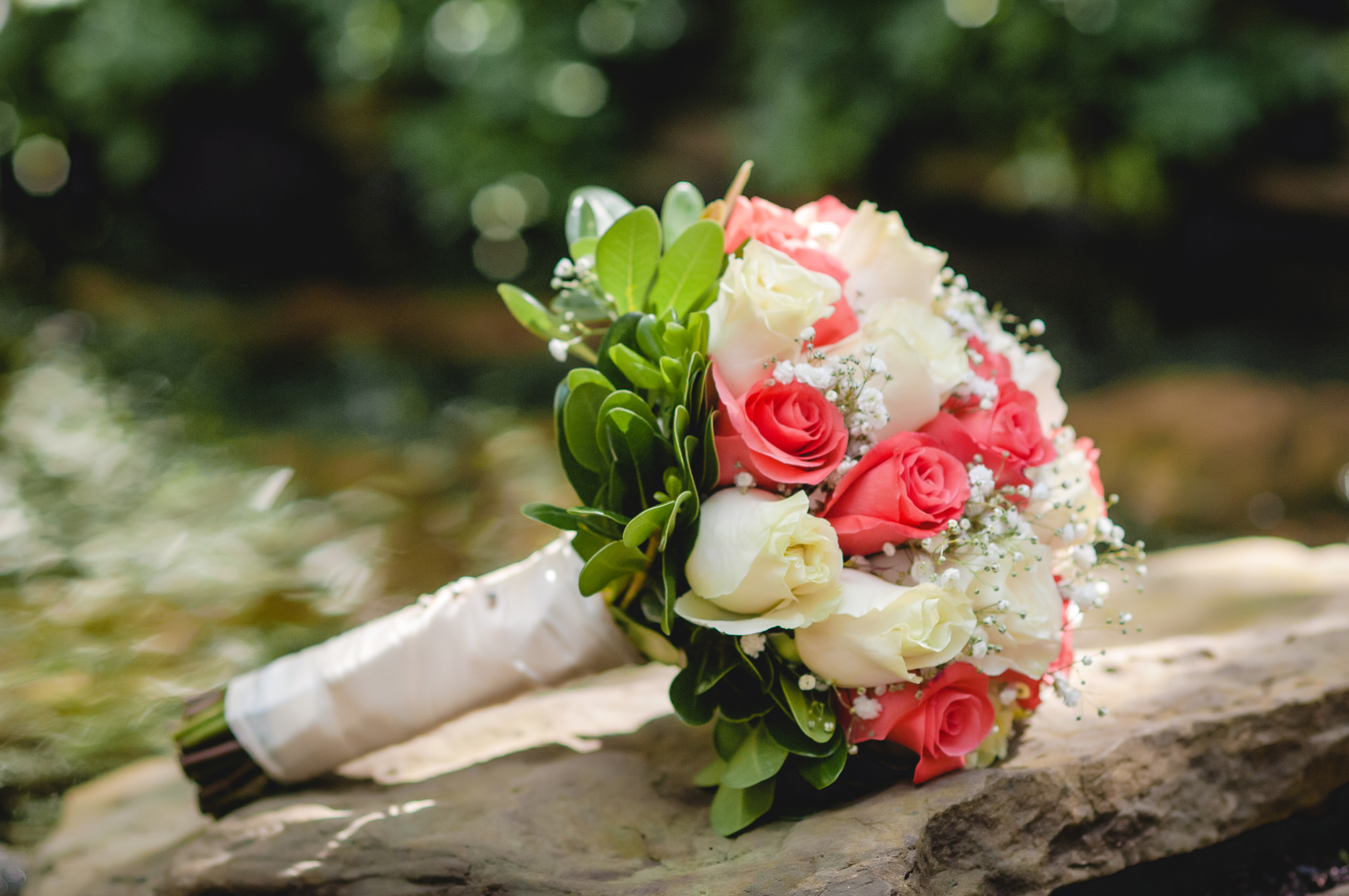 Bride's bouquet by Wallace Bethel Park Flowers