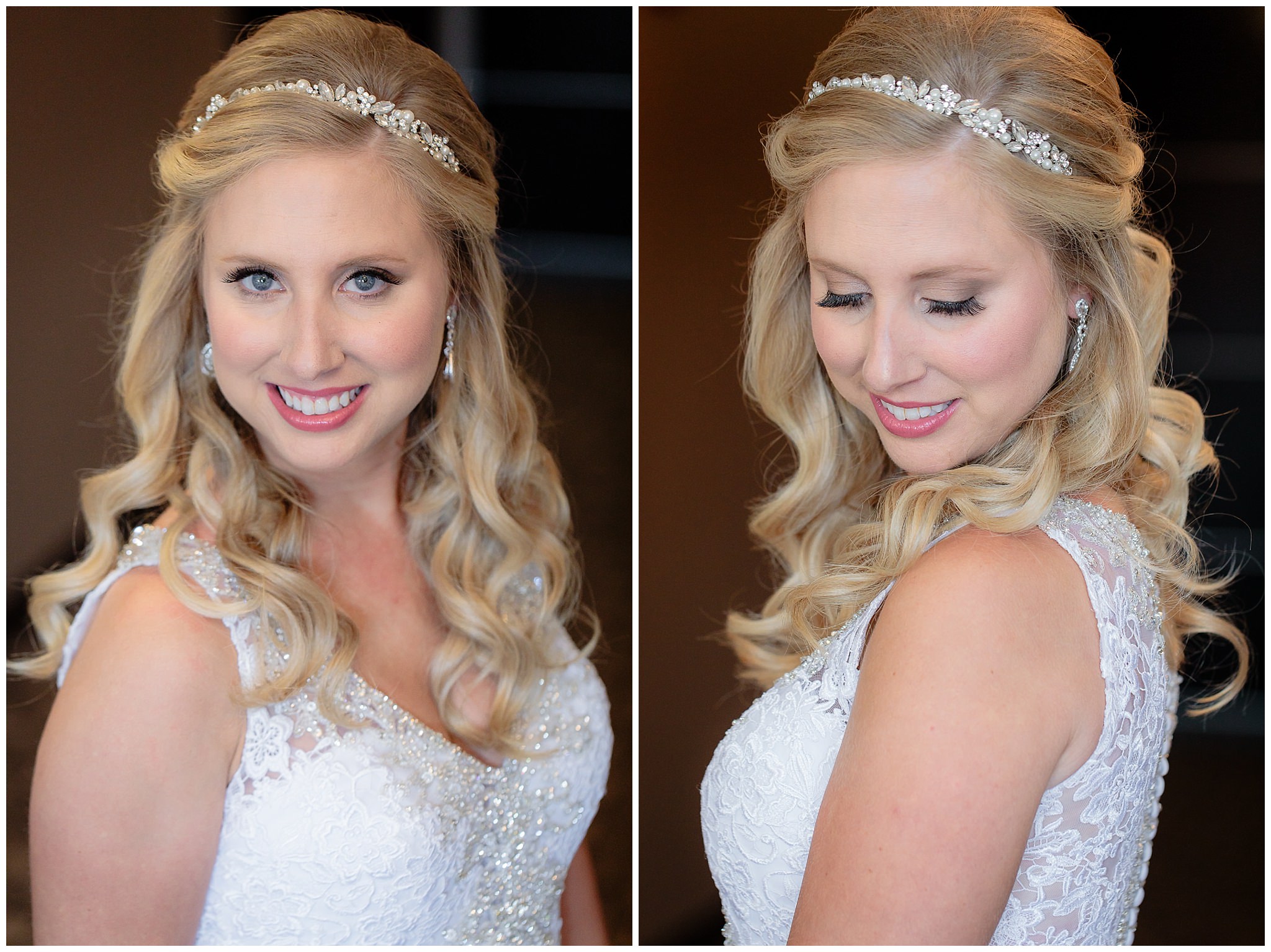 Bridal portrait at Cambria Hotel in Pittsburgh, PA