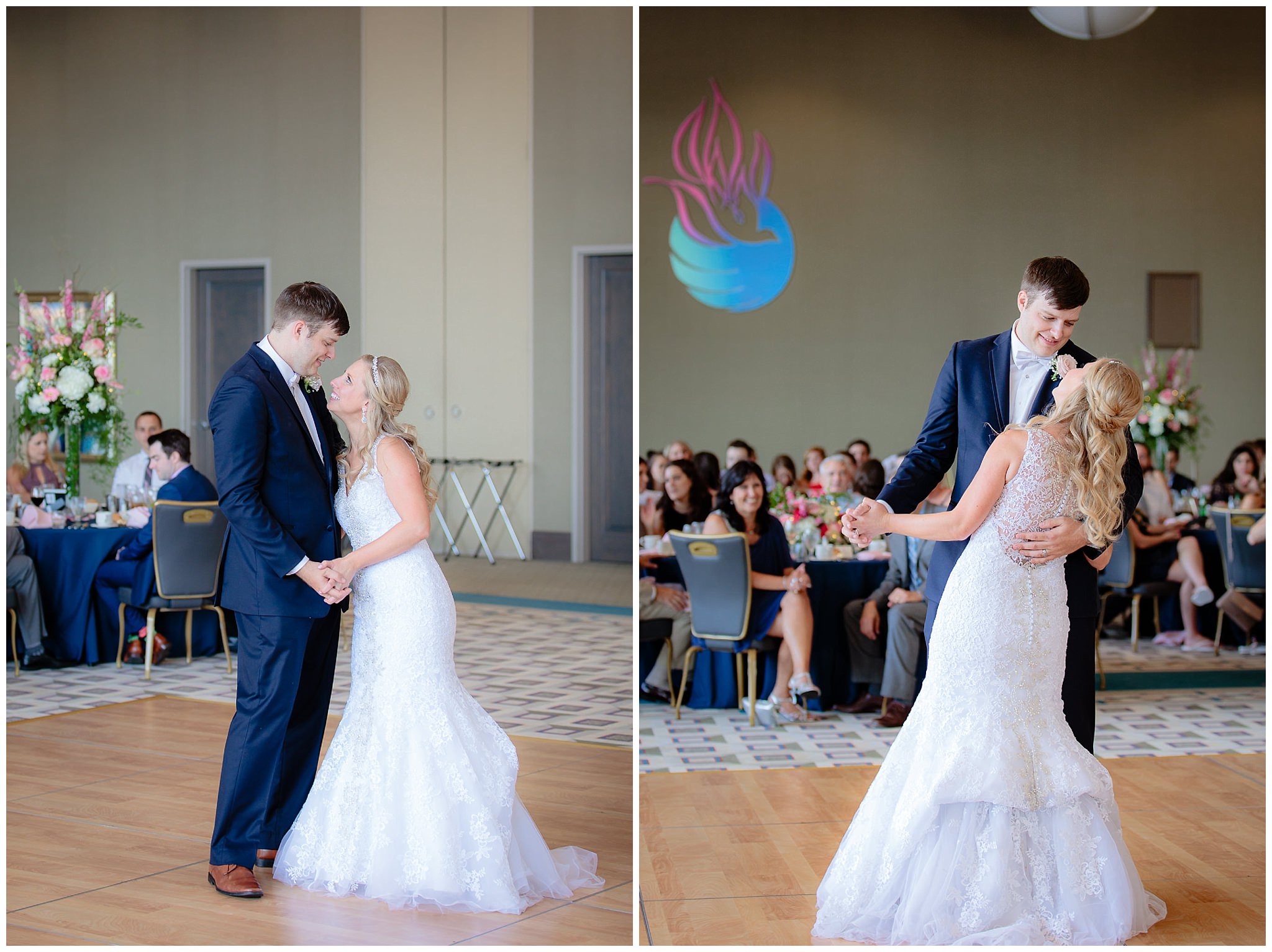 Newlyweds' first dance at Duquesne University