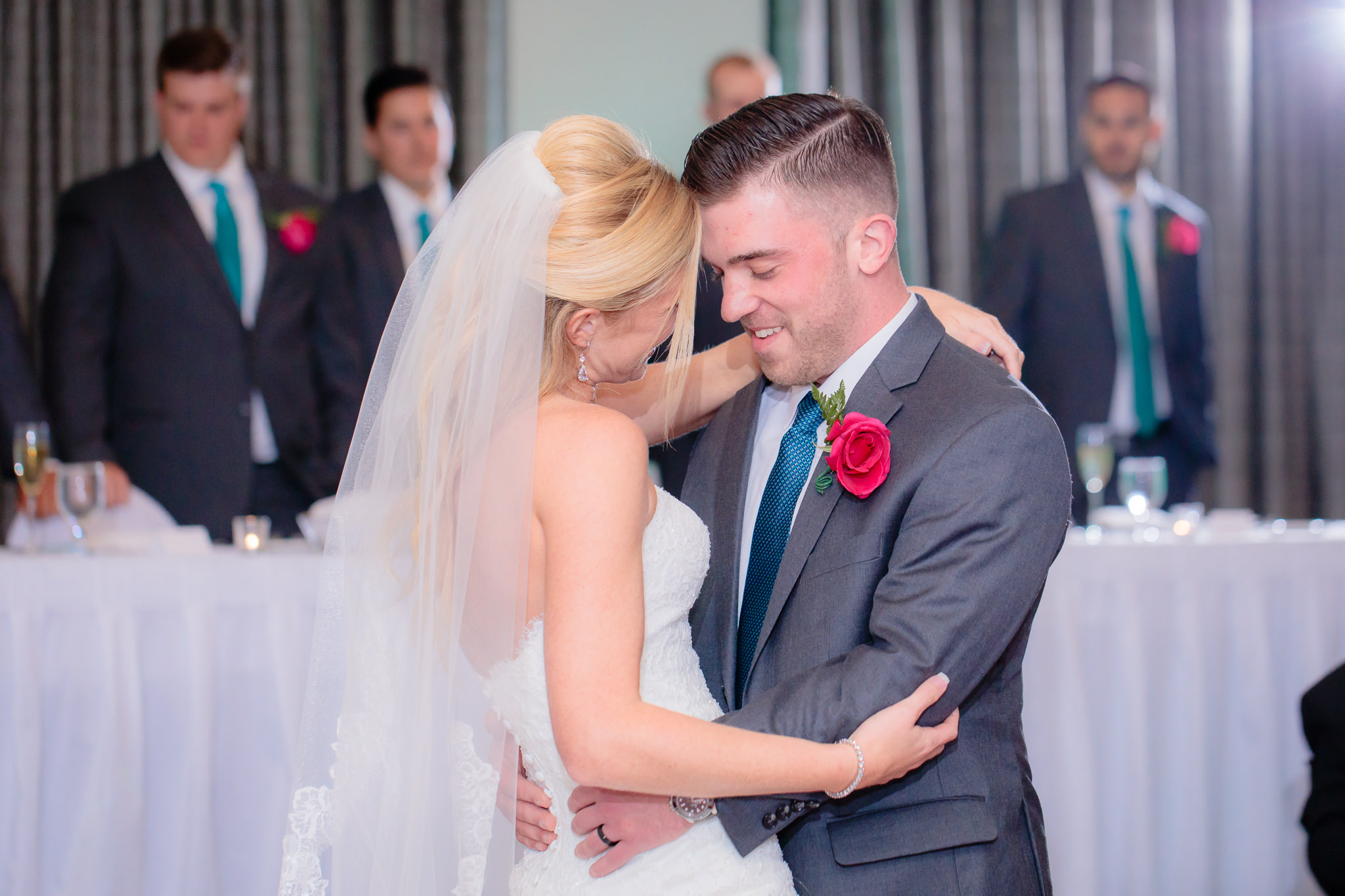 First dance at a Pittsburgh Airport Marriott wedding
