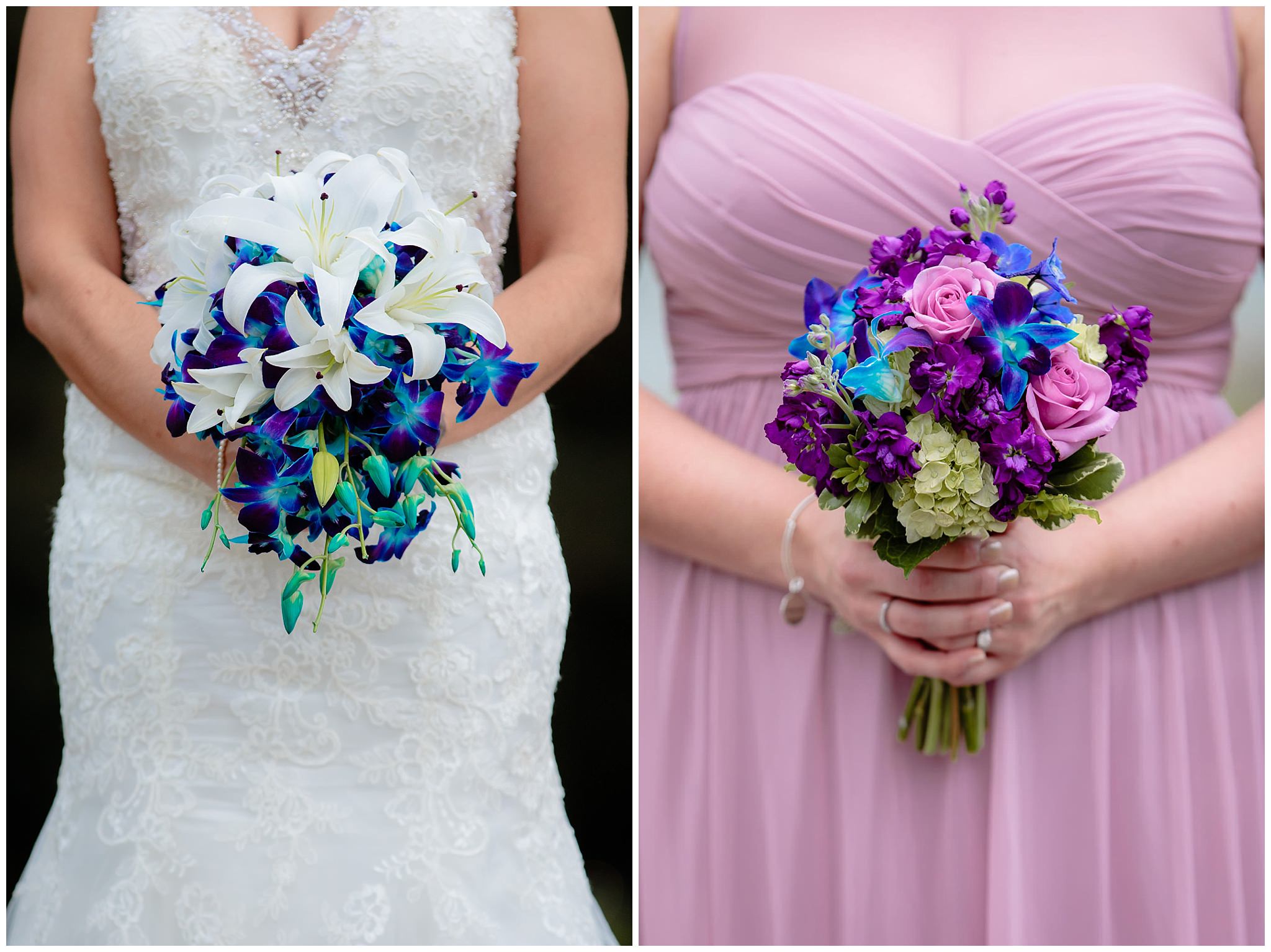 Bride's & bridesmaid's bouquets by One Happy Flower Shop in Pittsburgh, PA