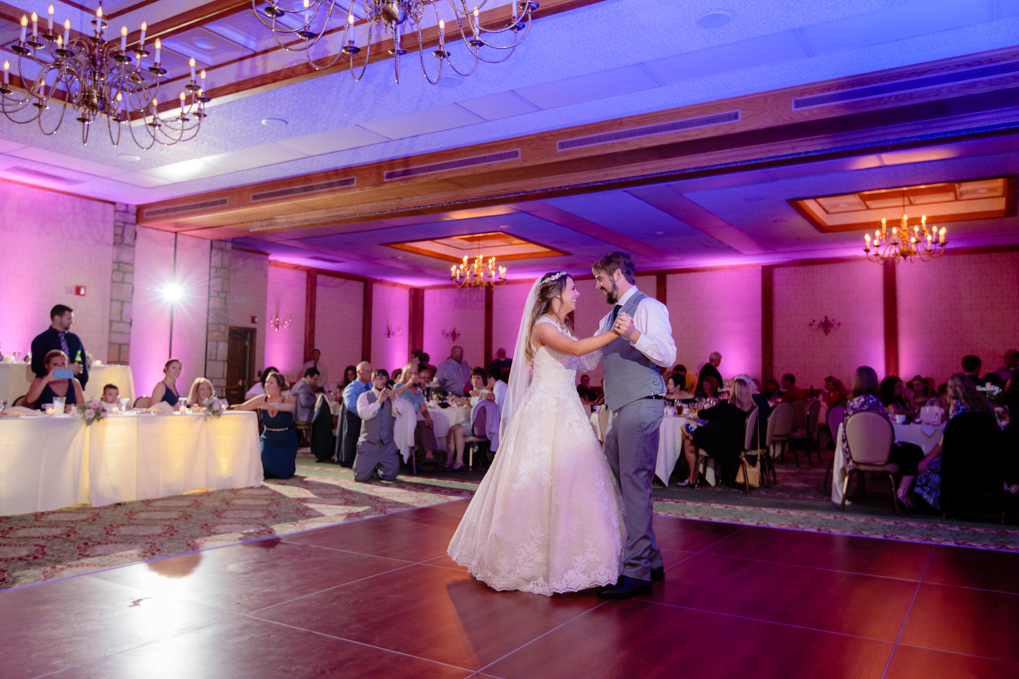 Bride & groom's first dance at Oglebay