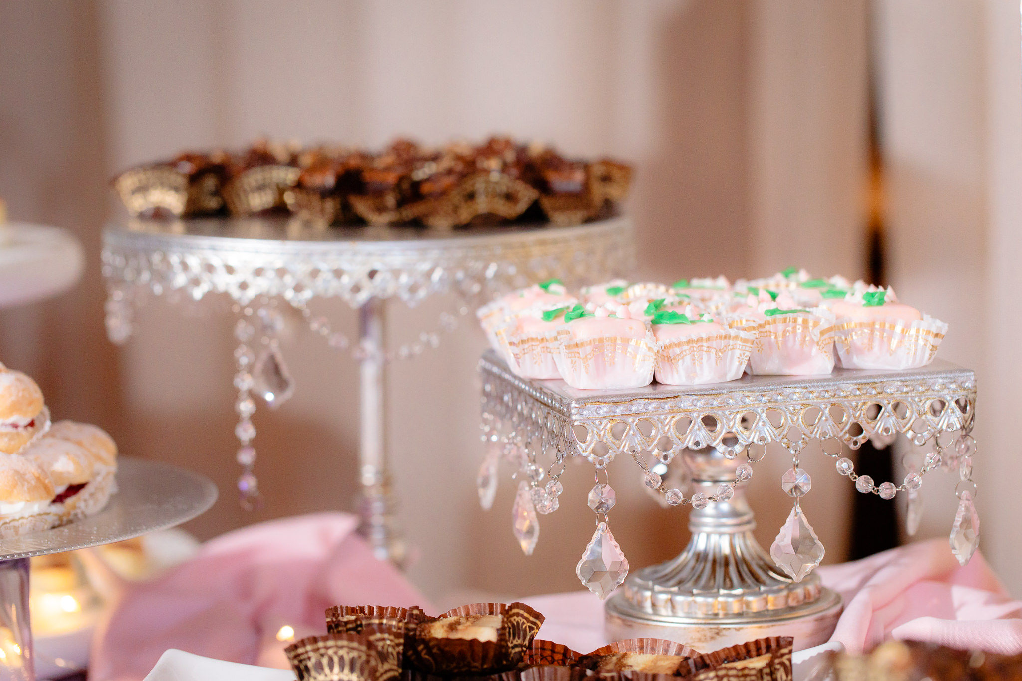 Cookie table done by Rania's Catering for a wedding recpetion at The Pennsylvanian