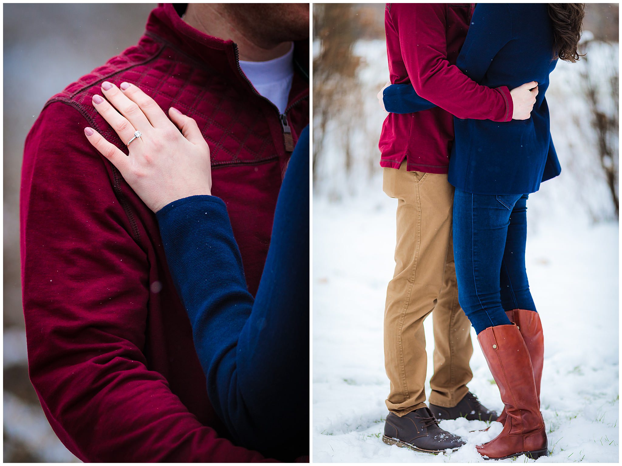 Engagement session at Point State Park