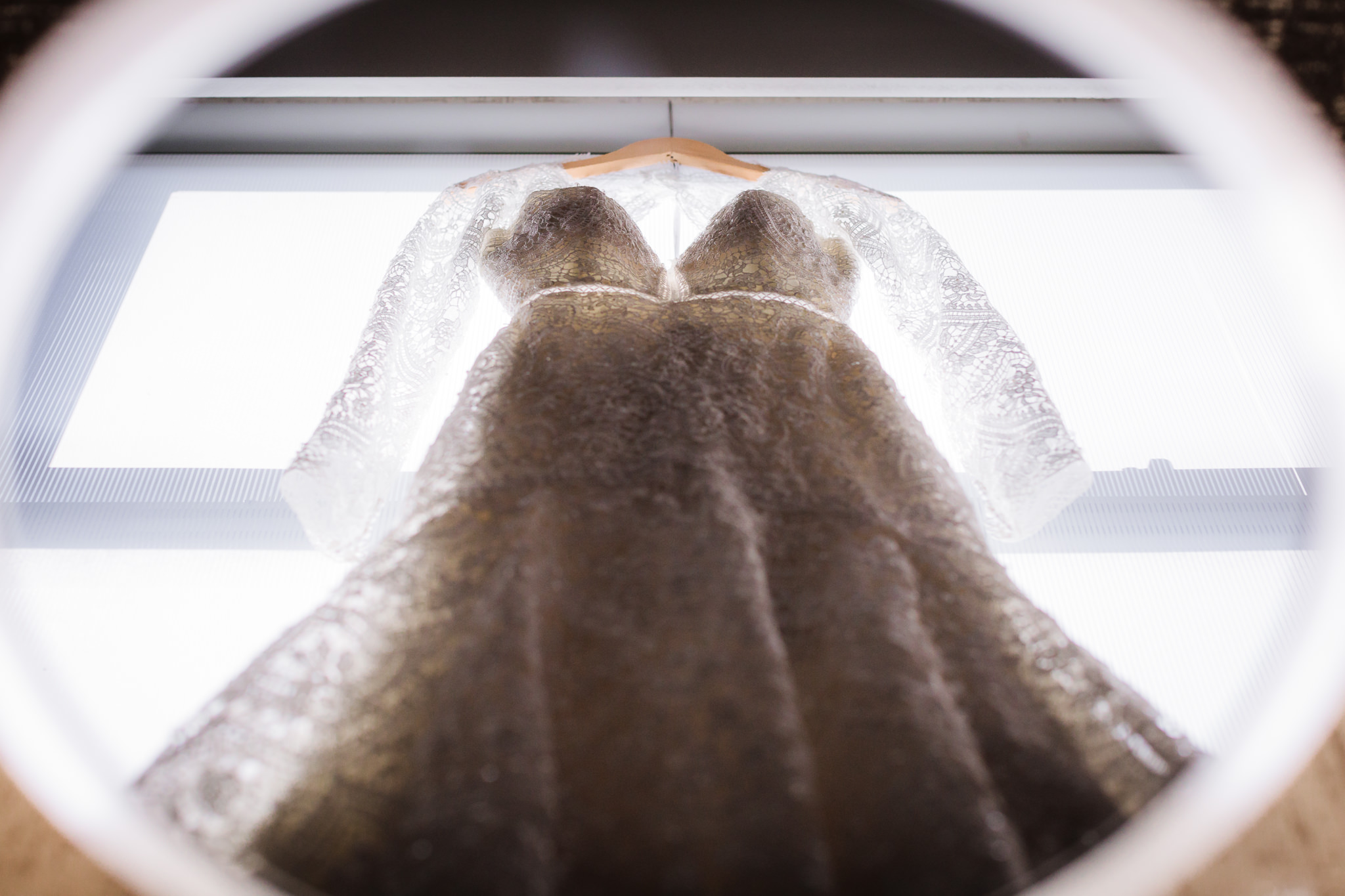 Reflection of a Wtoo by Watters wedding gown from Bridal Beginning in Pittsburgh, PA